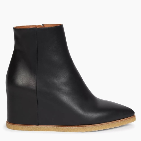 Chloé Moreen Leather Ankle Boots Sz 37 - Picture 9 of 16